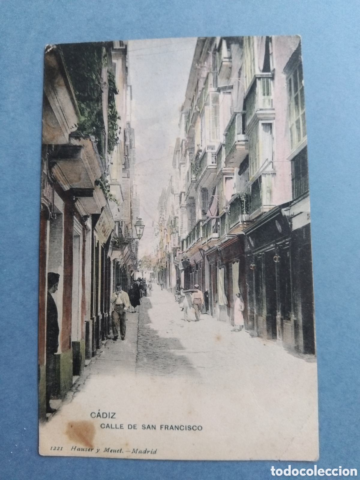 Postales: Postal C&aacute;diz, calle de San Francisco