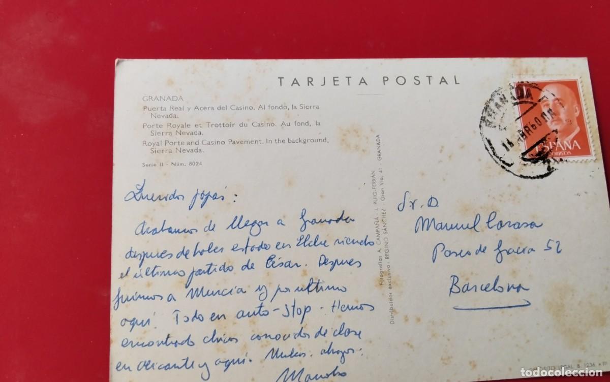 Postales: GRANADA , POSTAL ANTIGUA - Foto 3