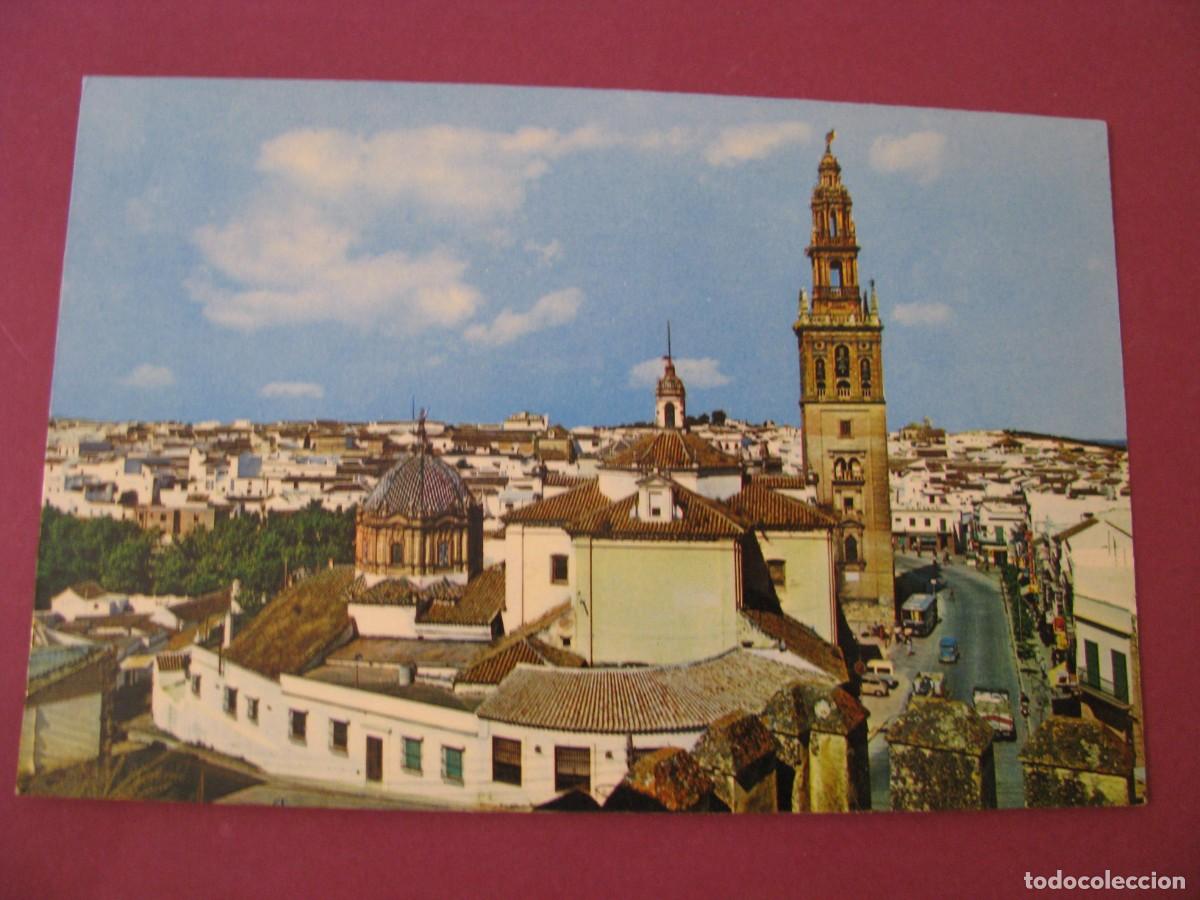 Postales: POSTAL DE CARMONA. IGLESIA Y TORRE DE SAN PEDRO LA GIRALDILLA. JDP. ESCRITA