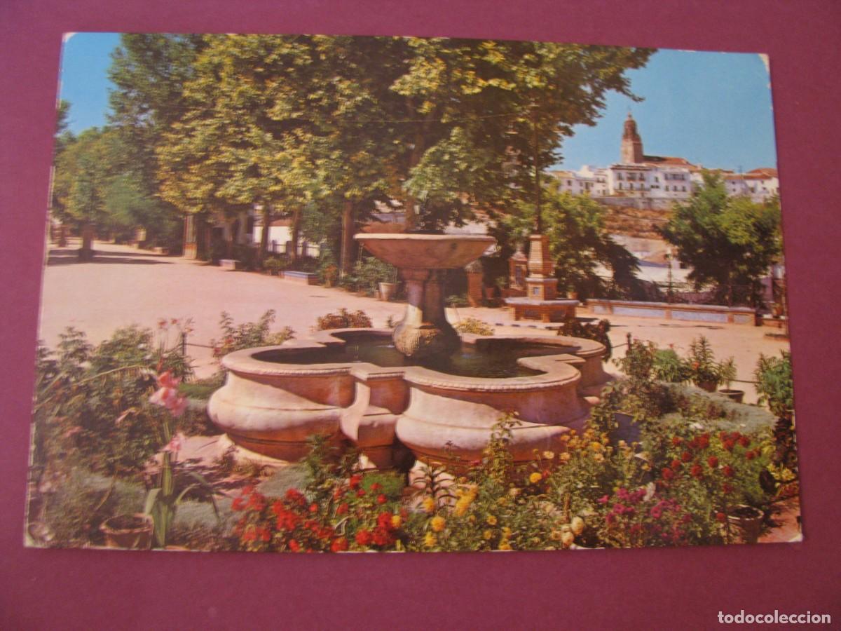 Postales: POSTAL DE CARMONA. ALAMEDA DE ALFONSO XIII. JDP. ESCRITA