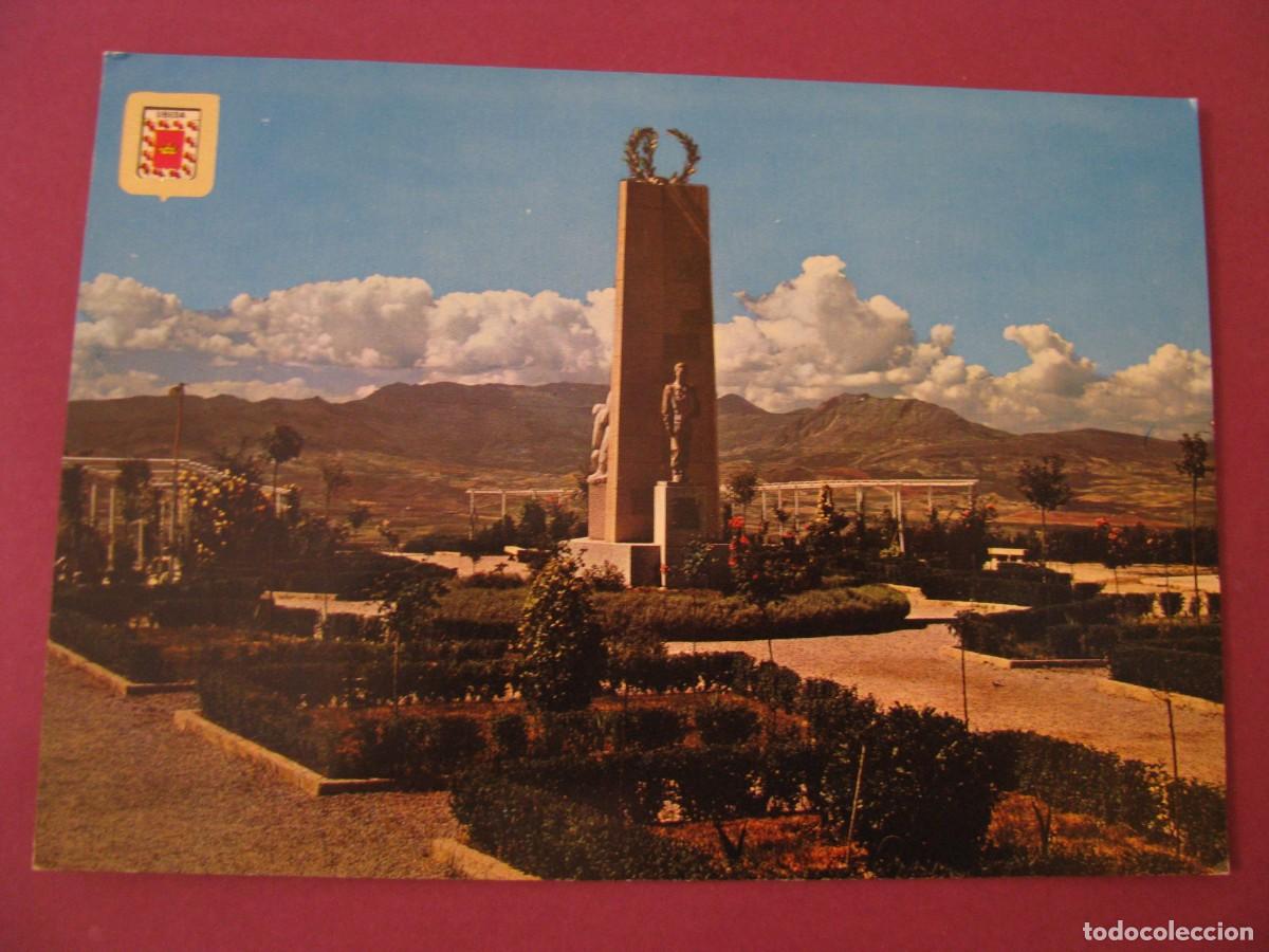 Postales: POSTAL DE UBEDA. MONUMENTO AL ALFEREZ ROJAS NAVARRETE. SUBIRATS CASANOVAS.