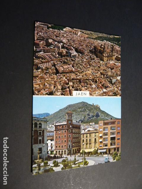 Postales: JAEN VISTA PARCIAL Y PLAZA DE JOSE ANTONIO