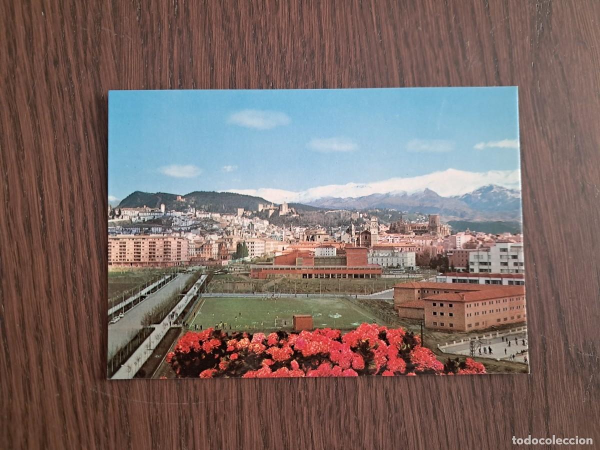 Postales: postal de Espa&ntilde;a, vista panor&aacute;mica zona universidad, Granada n&ordm; 1453. a&ntilde;o 1975.