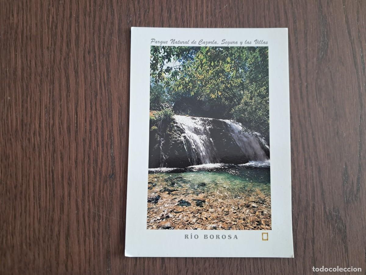 Postales: postal de Espa&ntilde;a, R&iacute;o Borosa, parque nacional de Cazorla, Segura y Las Villas. Andaluc&iacute;a.