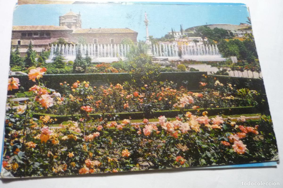 Postales: postal granada fuente triunfo .-circulada
