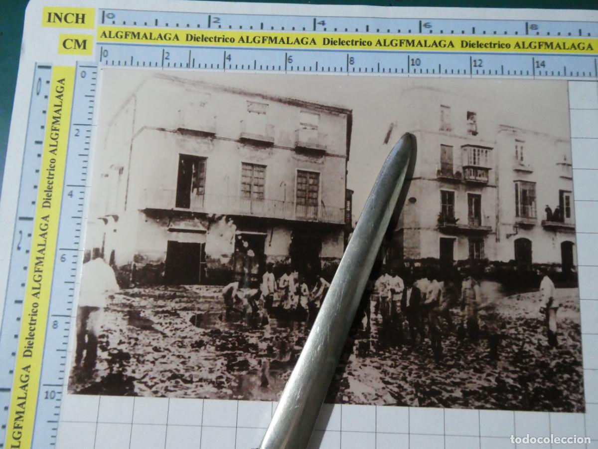 Postales: REPRODUCCI&Oacute;N ANTIGUA FOTO FOTOGRAF&Iacute;A M&Aacute;LAGA. EFECTOS RIADA INUNDACIONES DE 1907. 2772