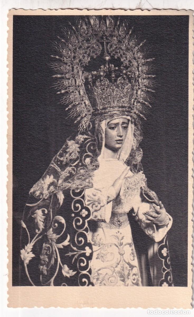 Postales: Postal fotogr&aacute;fica Semana Santa Sevilla. Virgen de la Amargura. No figura fot&oacute;grafo. Sin circular.