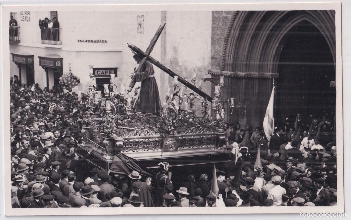 Postales: Postal fotogr&aacute;fica. Semana Santa Sevilla. El Se&ntilde;or de la Salud en la Parroquia de San Rom&aacute;n. Pando