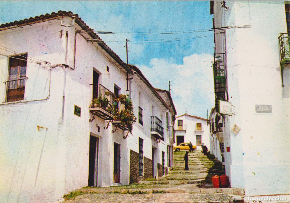 Postales: HIGUERA DE LA SIERRA (HUELVA) CALLE CRISTO DEL ROSARIO &ndash; EDITA FITER &ndash; S/C