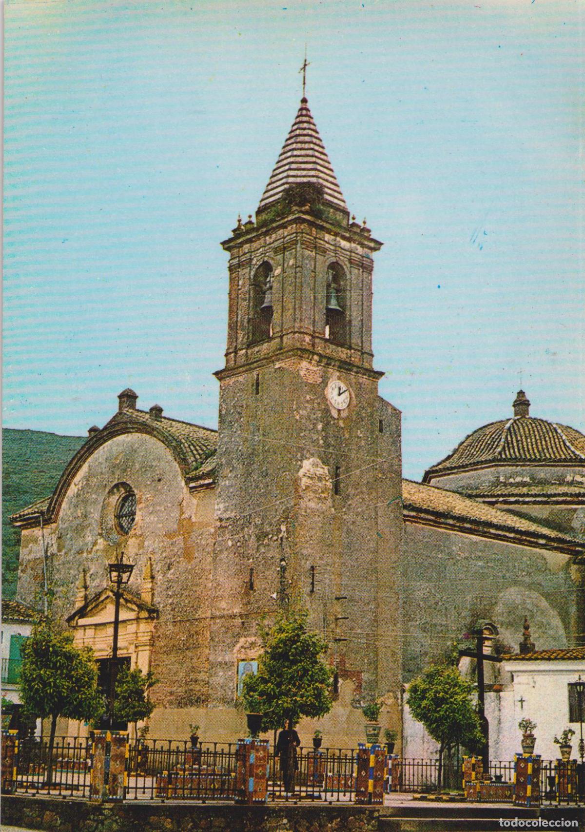 Postales: HIGUERA DE LA SIERRA (HUELVA) IGLESIA PARROQUIAL &ndash; EDITA FITER &ndash; S/C