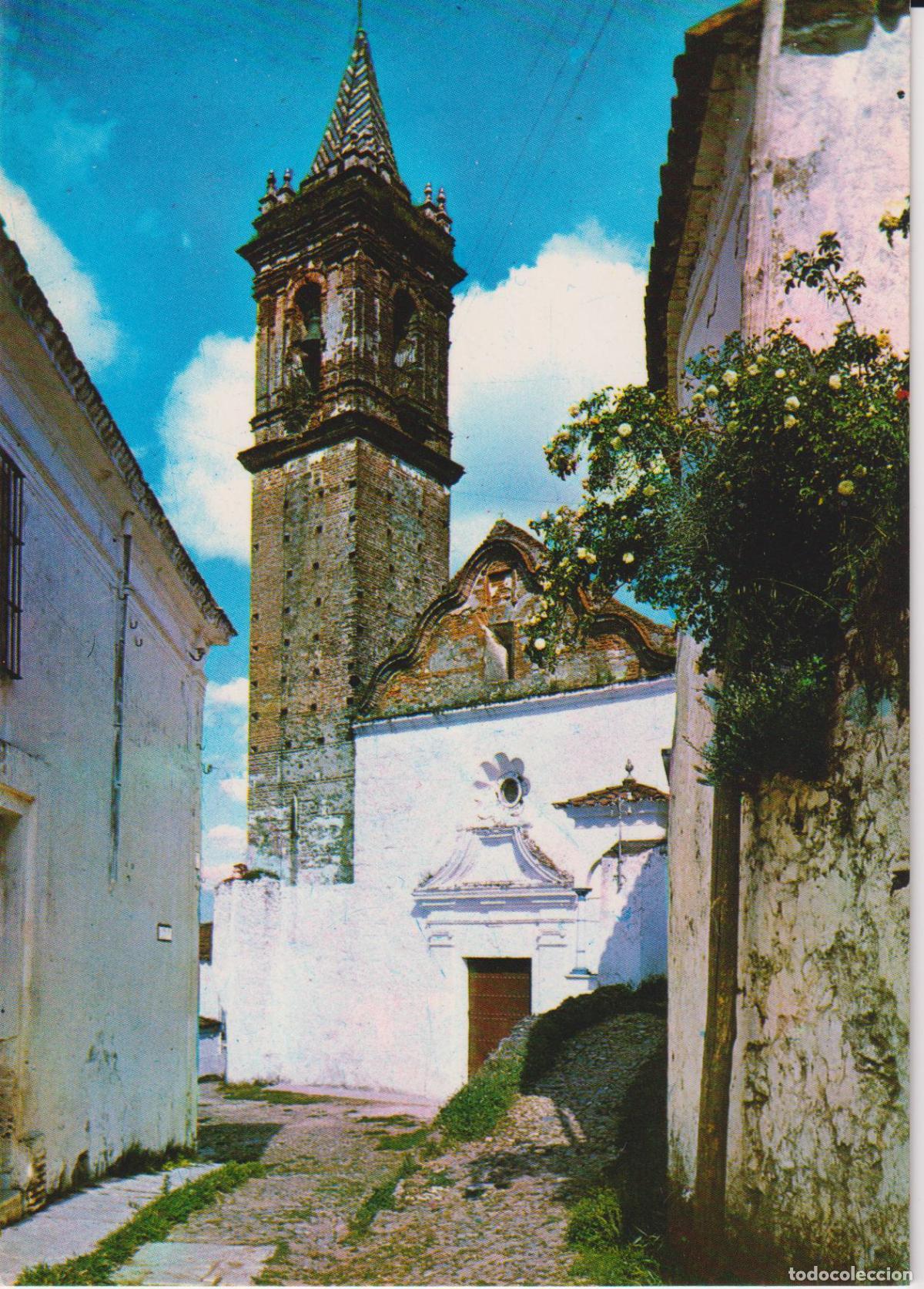 Postales: FUENTEHERIDOS (HUELVA) PARROQUIA DEL ESPIRITU SANTO &ndash; EXCL.LORENZO DOMINGUEZ &ndash; S/C