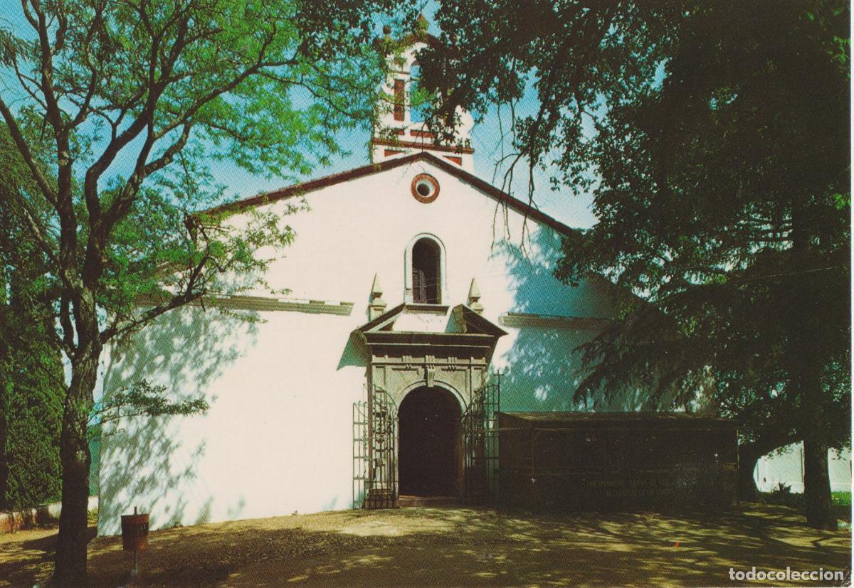 Postales: ALAJAR (HUELVA) FACHADA DEL SANTUARIO REINA DE LOS ANGELES &ndash; EDITA BEASCOA N&ordm;8001 &ndash; S/C