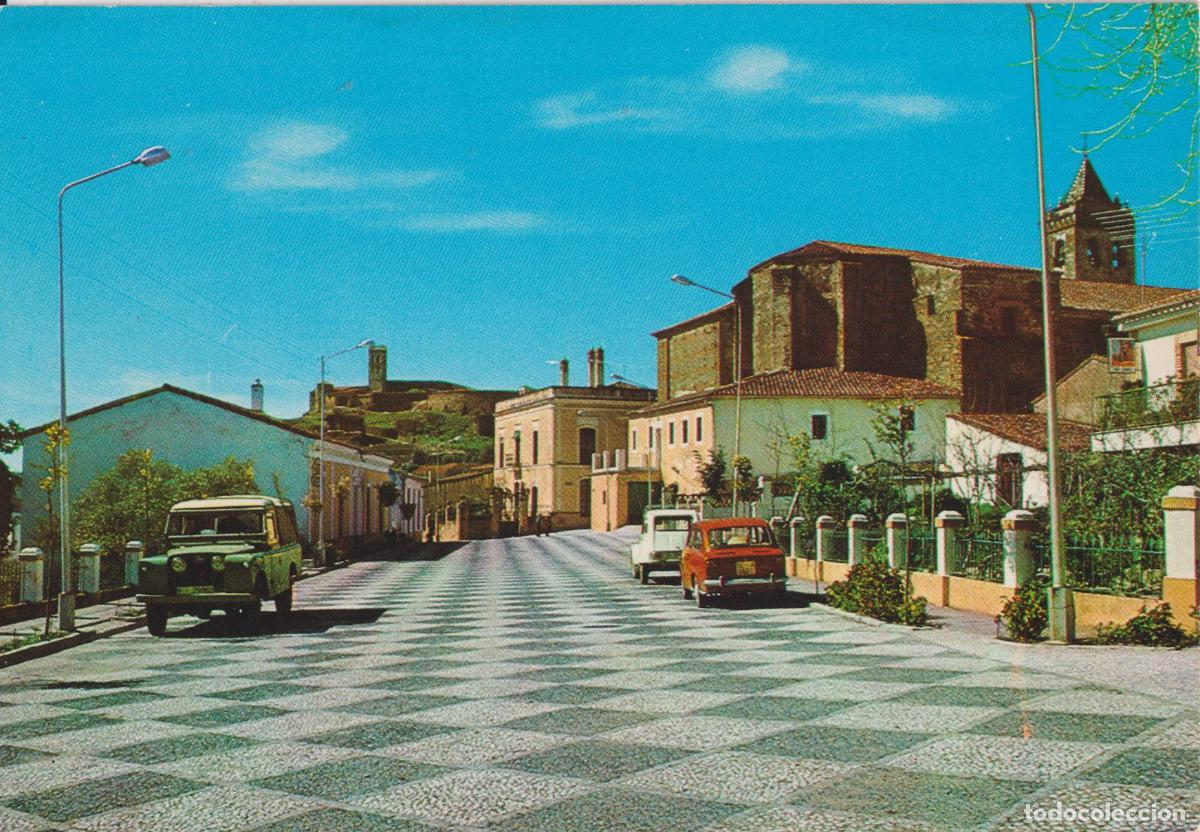 Postales: ALMONASTER LA REAL (HUELVA) AVENIDA DE SAN MART&Iacute;N &ndash; EDITA BEASCOA N&ordm;1503 &ndash; S/C