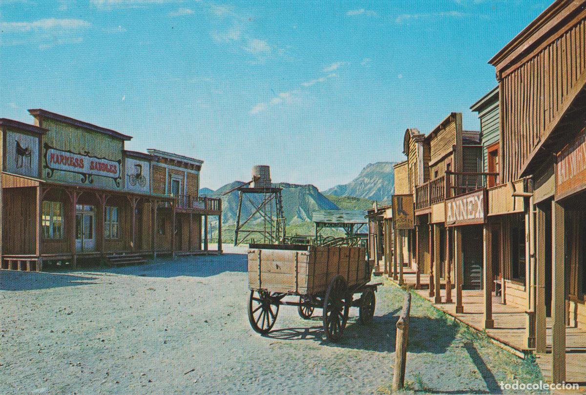 Postales: ALMERIA, ESTUDIOS CINE, POBLADO DEL OESTE &ndash; EDICIONES ARRIBAS N&ordm;109 &ndash; ESCRITA