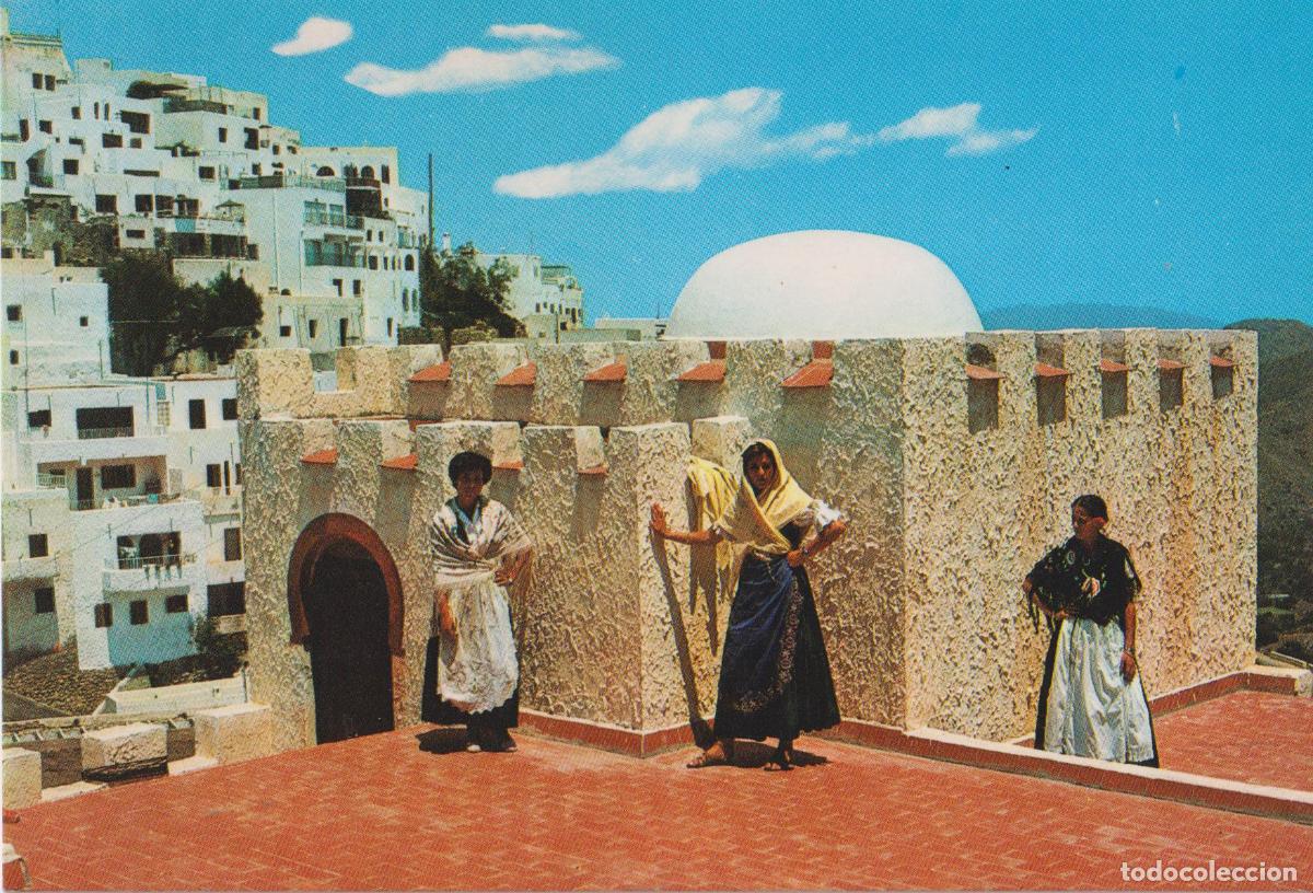 Postales: MOJACAR (ALMERIA) VISTA PARCIAL DESDE LA MEZQUITA &ndash; EDICIONES ARRIBAS N&ordm;11 &ndash; ESCRITA
