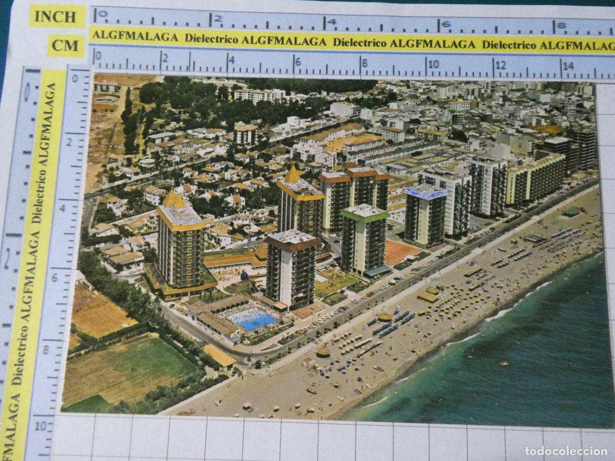 Postales: POSTAL DE M&Aacute;LAGA. A&Ntilde;O 1971 FUENGIROLA HOTEL LAS PIR&Aacute;MIDES. POSADA Y CAMINO 237