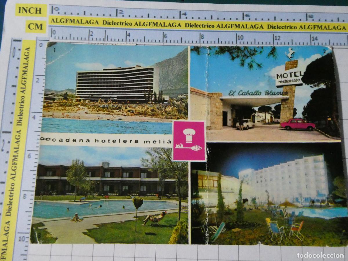 Postales: POSTAL DE M&Aacute;LAGA. A&Ntilde;O 1964. MARBELLA HOTEL DON PEPE. 239