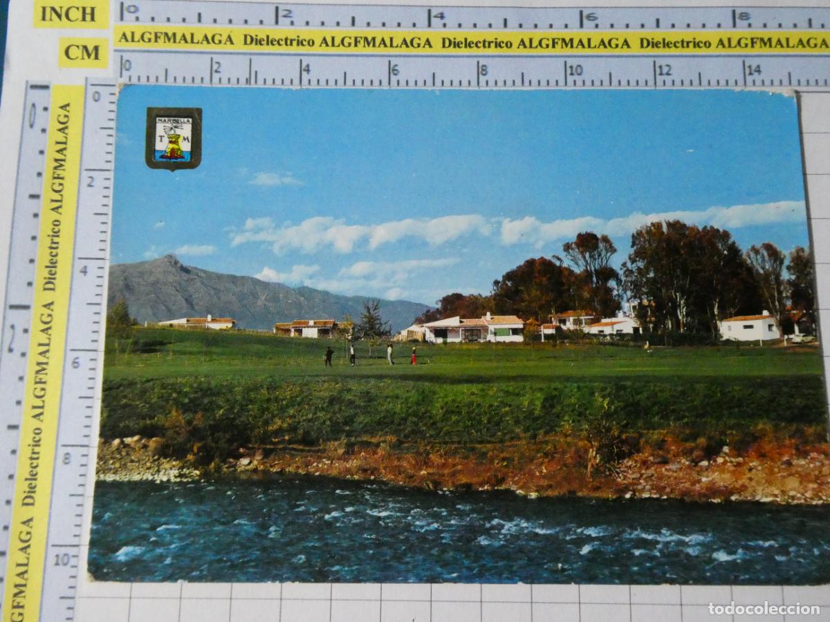 Postales: POSTAL DE M&Aacute;LAGA. A&Ntilde;O 1963. MARBELLA CAMPO GOLF HOTEL GUADALMINA 23 ESCUDO ORO. 243