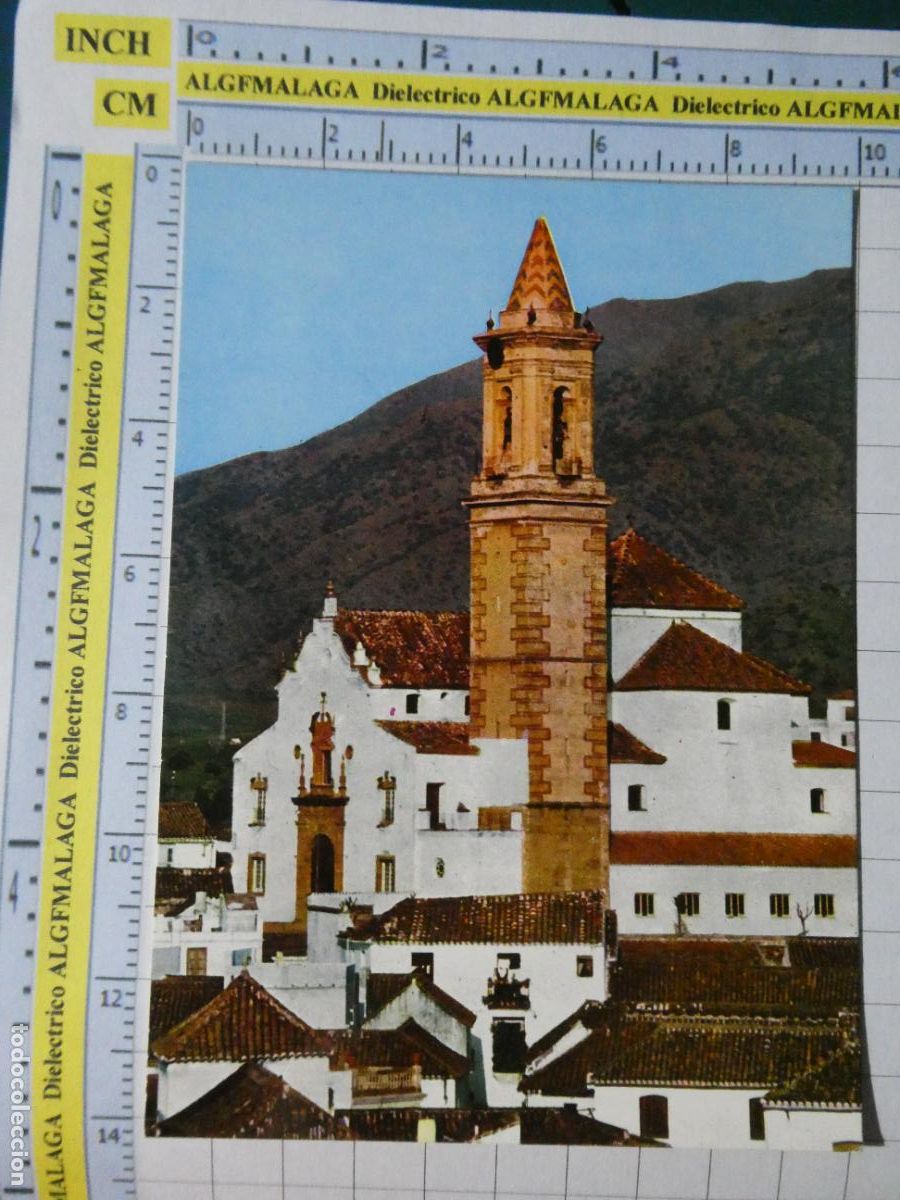 Postales: POSTAL DE M&Aacute;LAGA. A&Ntilde;O 1965.M ESTEPONA IGLESIA PARROQUIAL. SENDRA. 248