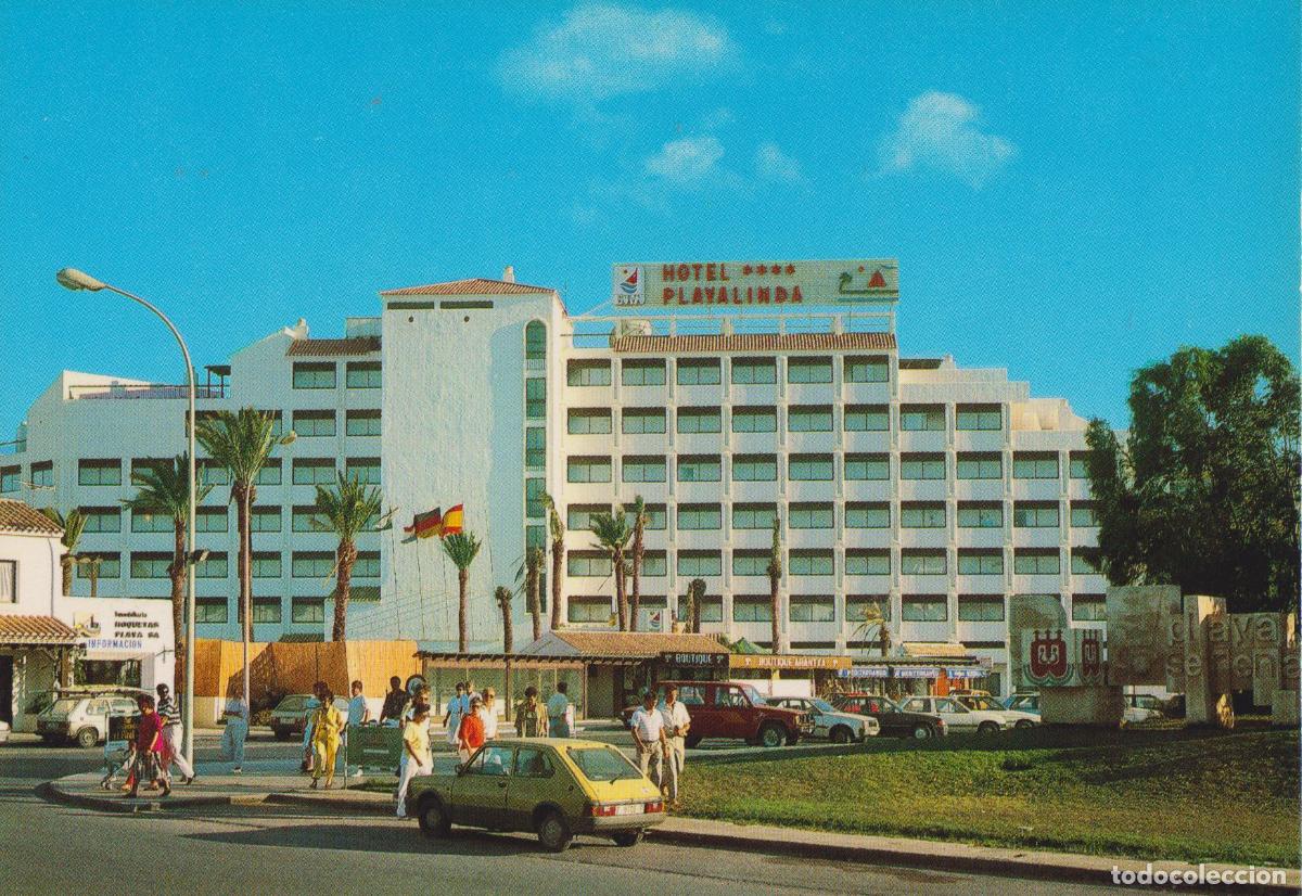 Postales: ROQUETAS DE MAR (ALMERIA) HOTEL PLAYALINDA &ndash; EDICIONES ARRIBAS N&ordm;54 &ndash; ESCRITA