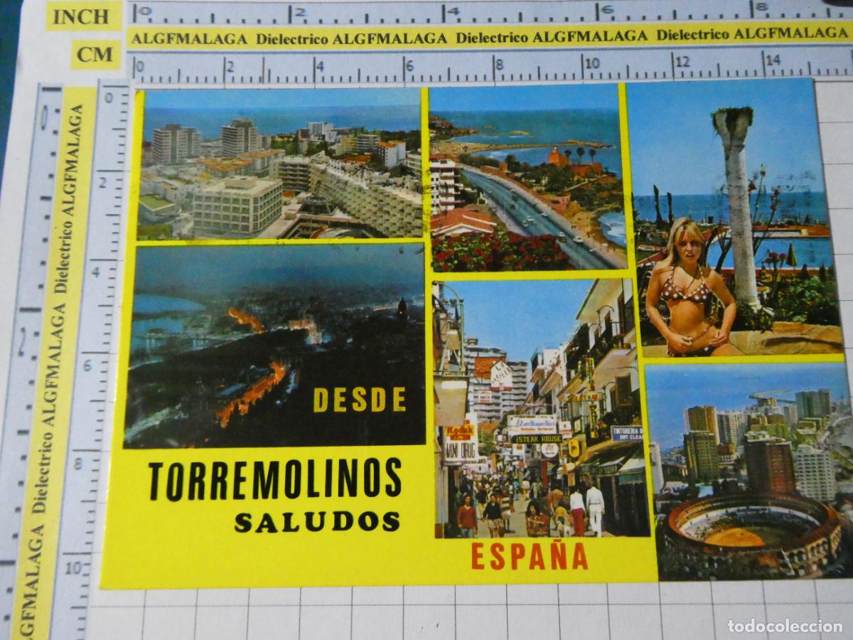 Postales: POSTAL DE M&Aacute;LAGA. A&Ntilde;O 1974. TORREMOLINOS 349 HERMANOS C&Oacute;RCOLES . 252