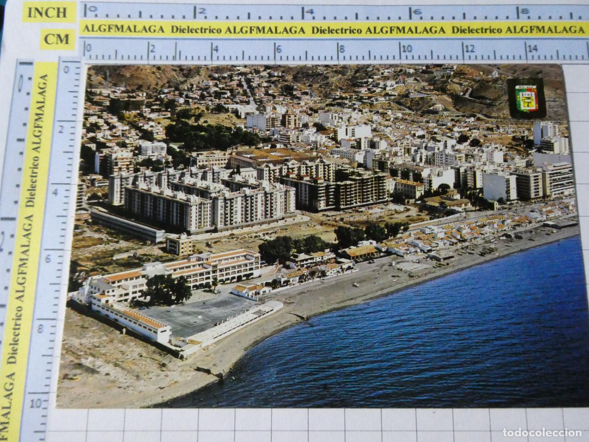 Postales: POSTAL DE M&Aacute;LAGA. A&Ntilde;O 1976. EL PALO VISTA AEREA 48 ESCUDO ORO . 255