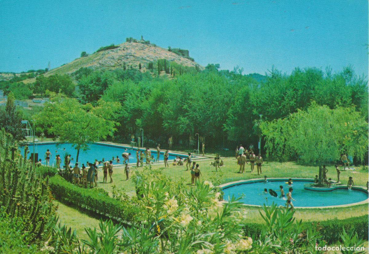 Postales: ARACENA (HUELVA) PISCINA MUNICIPAL - POSTALES SAN-PI N&ordm;1 &ndash; ESCRITA