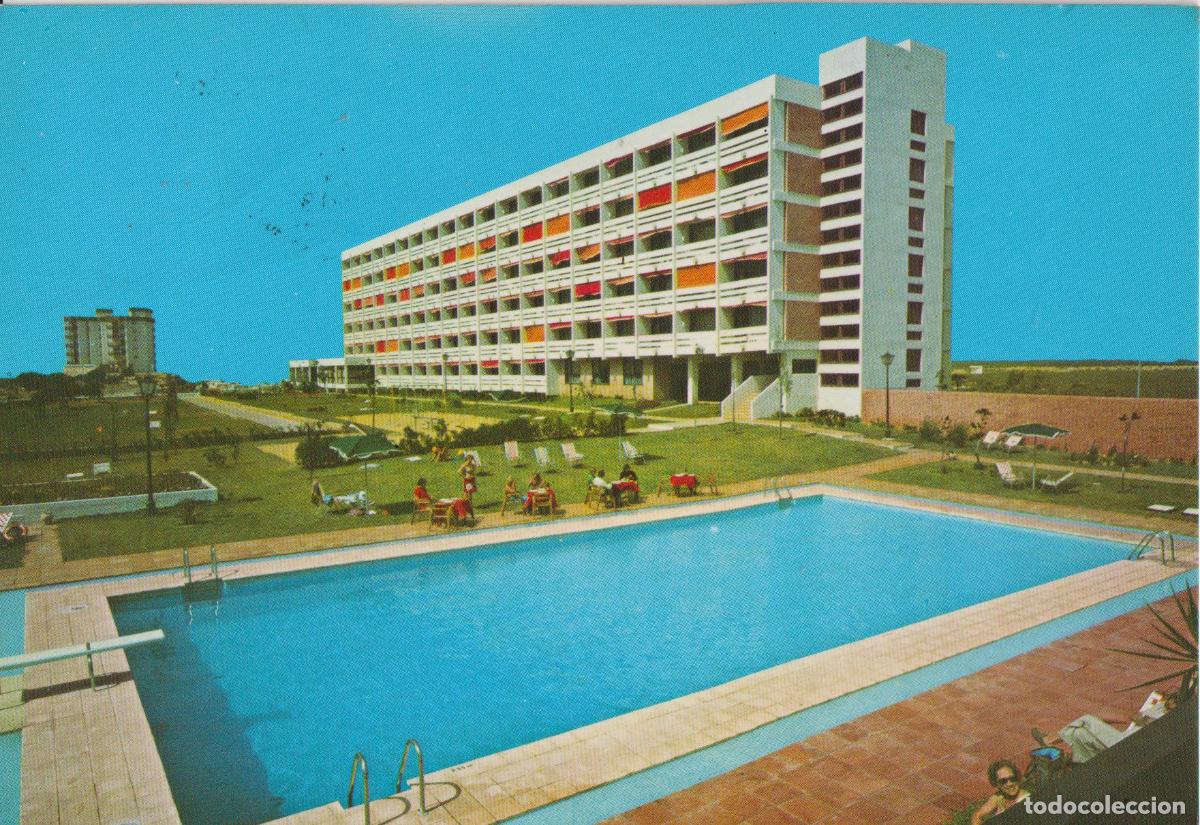 Postales: MATALASCA&Ntilde;AS (HUELVA) HOTEL EL ROCIO - POSTALES SAN-PI N&ordm;1 &ndash; CIRCULADA