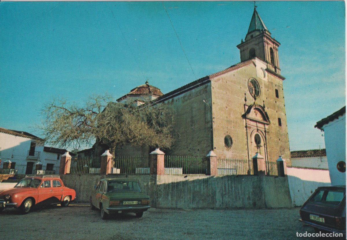 Postales: SANTA ANA (HUELVA) IGLESIA Y PLAZA DE ESPA&Ntilde;A - POSTALES SAN-PI N&ordm;1 &ndash; S/C
