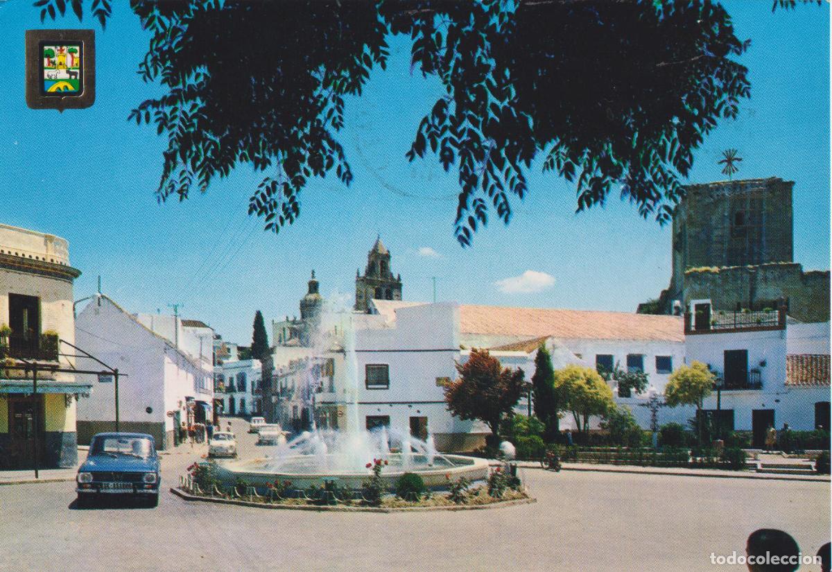 Postales: UTRERA (SEVILLA) PLAZA DE SANTA ANA &ndash; ESCUDO DE ORO N&ordm;3 &ndash; CIRCULADA