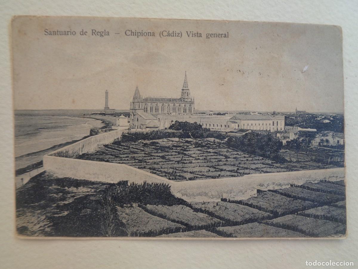 Postales: POSTAL DE CHIPIONA ( CADIZ ): SANTUARIO DE REGLA . PRINCIPIOS DE SIGLO