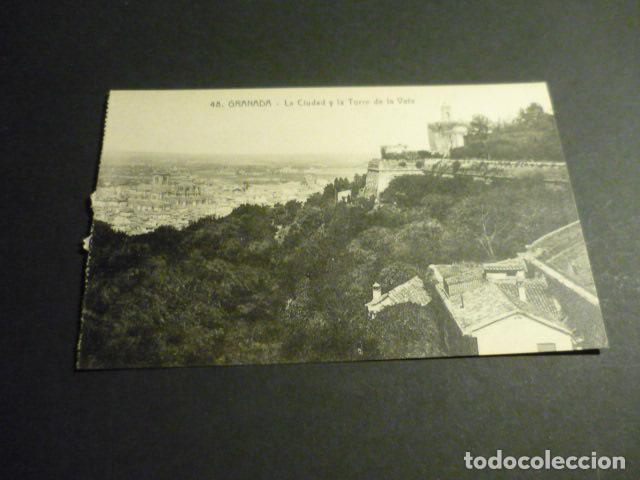 Postales: GRANADA LA CIUDAD Y TORRE DE LA VELA - Foto 1