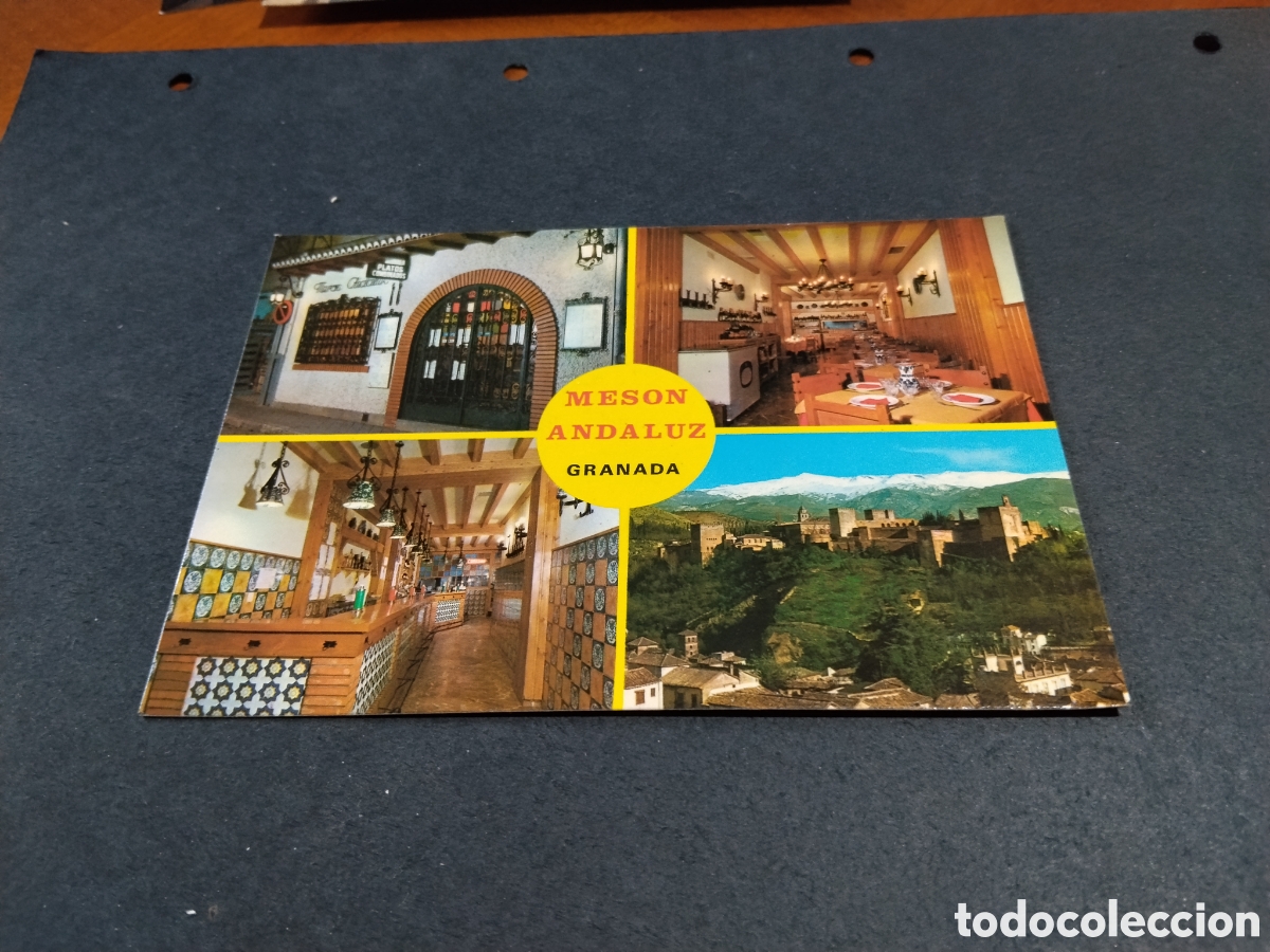 Postales: Postal mes&oacute;n andaluz, Granada