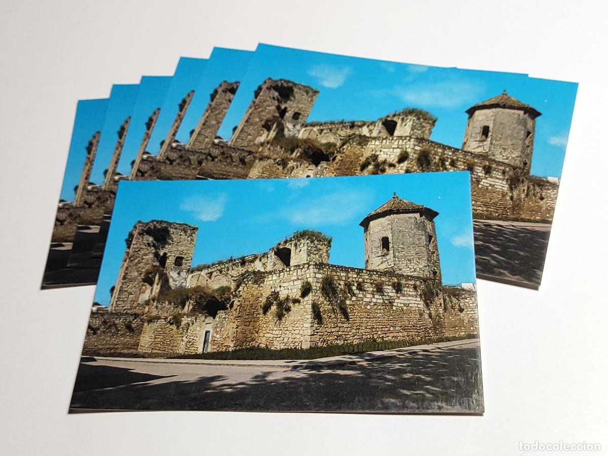 Postales: Lote 7 postales LUCENA, C&Oacute;RDOBA N⁰ 25 RUINAS DEL PALACIO. Tarjetas nuevas antigua de ARRIBAS