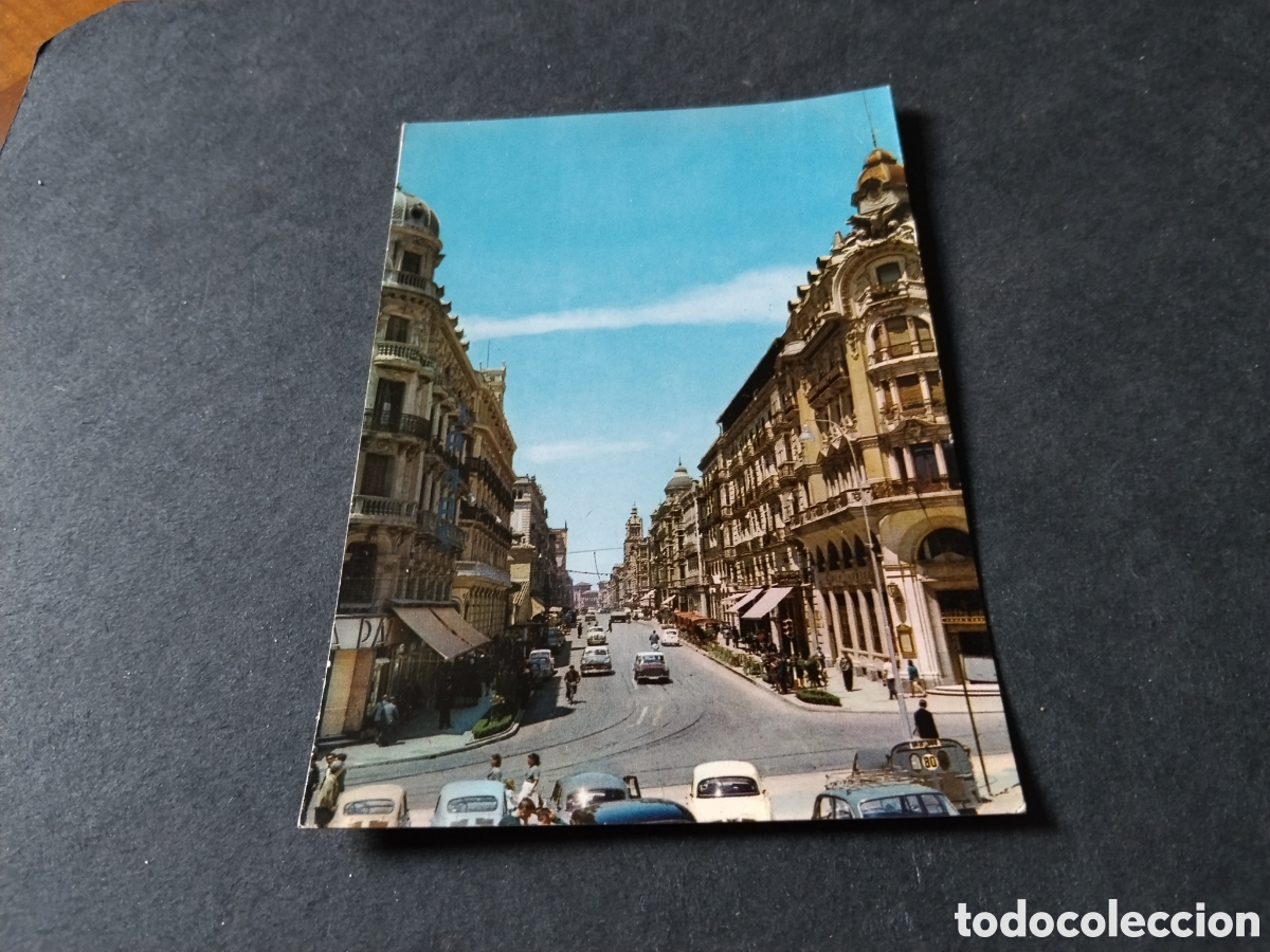 Postales: Postal Granada gran V&iacute;a de Col&oacute;n