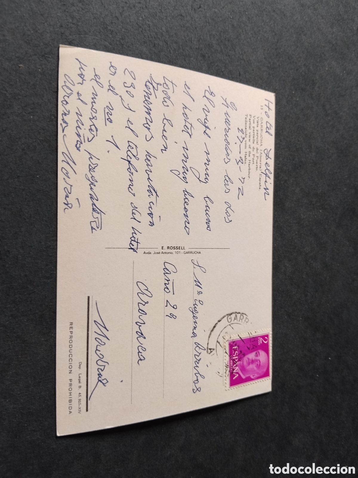 Postales: Postal Garrucha...... - Foto 2