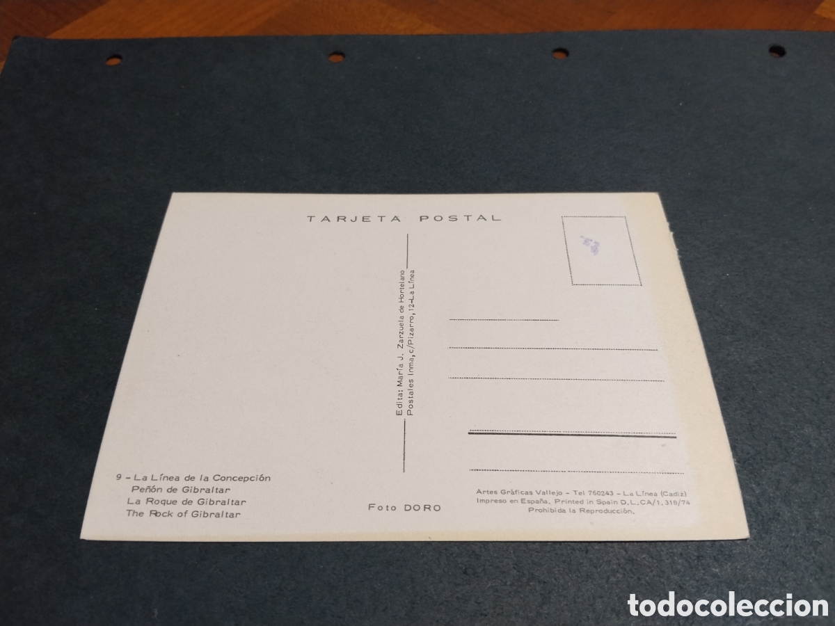 Postales: Postal La L&iacute;nea de la Concepci&oacute;n, pe&ntilde;&oacute;n - Foto 2