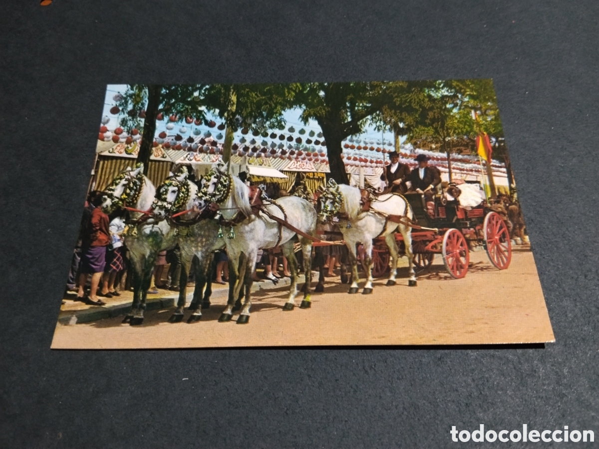 Postales: Postal Sevilla feria de abril - Foto 1