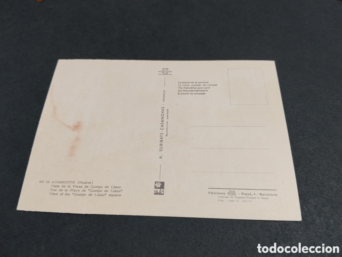 Postales: Postal Ayamonte Plaza - Foto 2