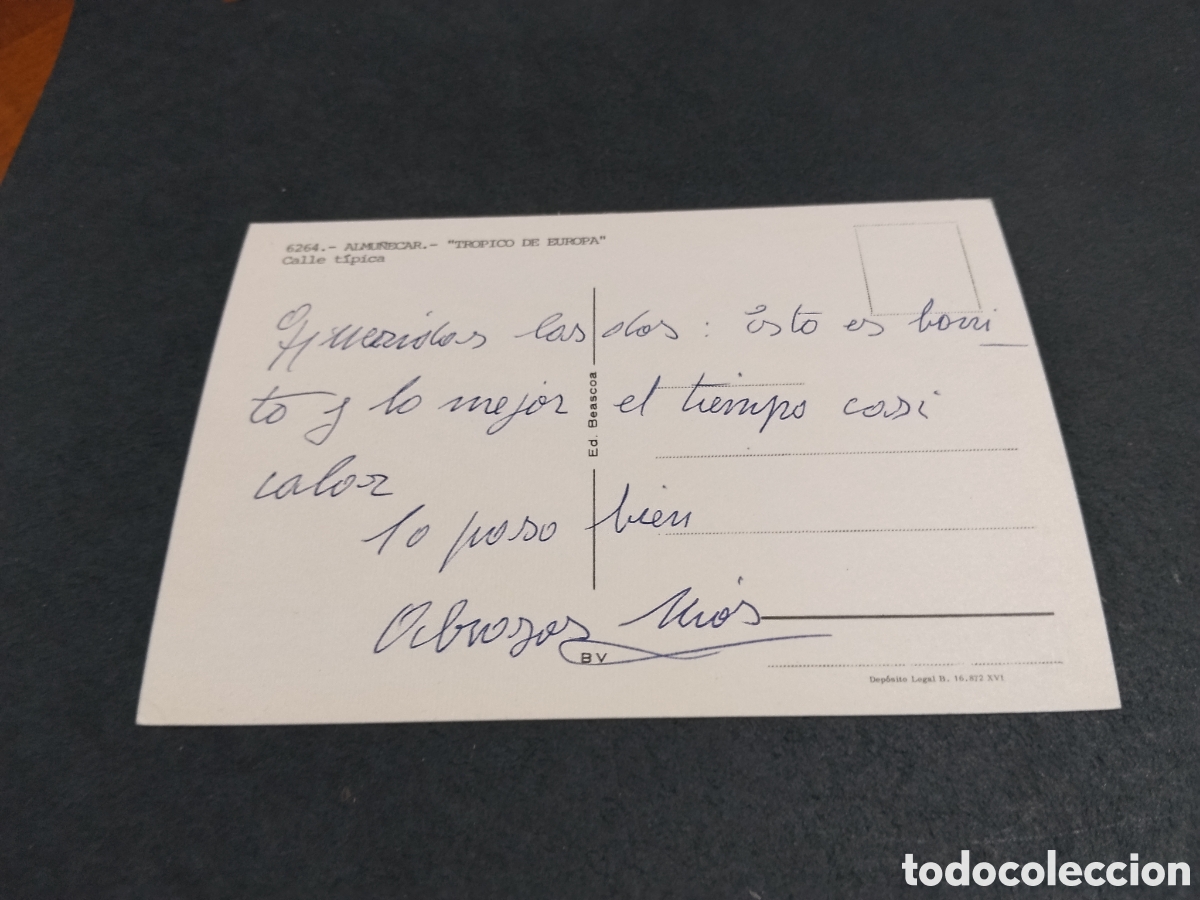 Postales: Postal Almu&ntilde;&eacute;car............. - Foto 2