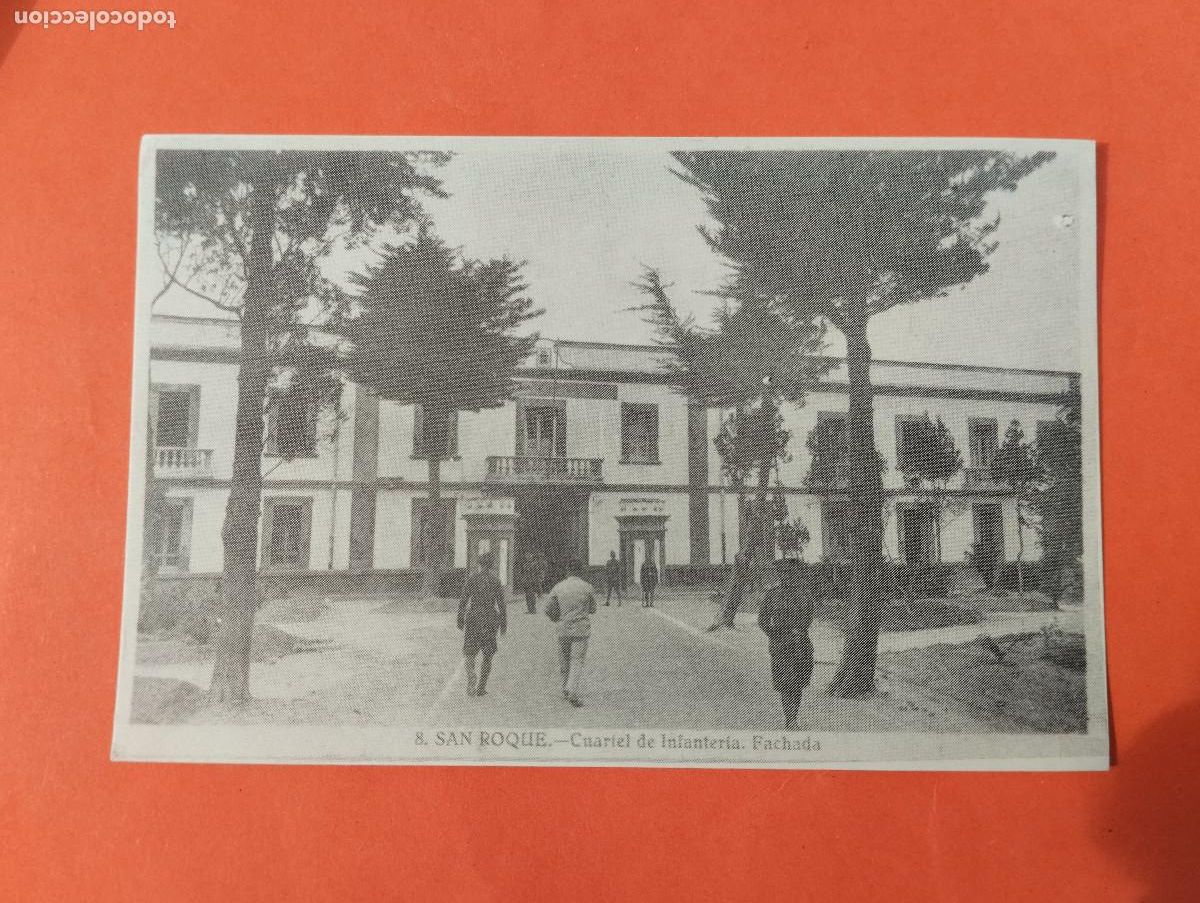 Postales: SAN ROQUE CADIZ. CUARTEL DE INFANTERIA FACHADA.