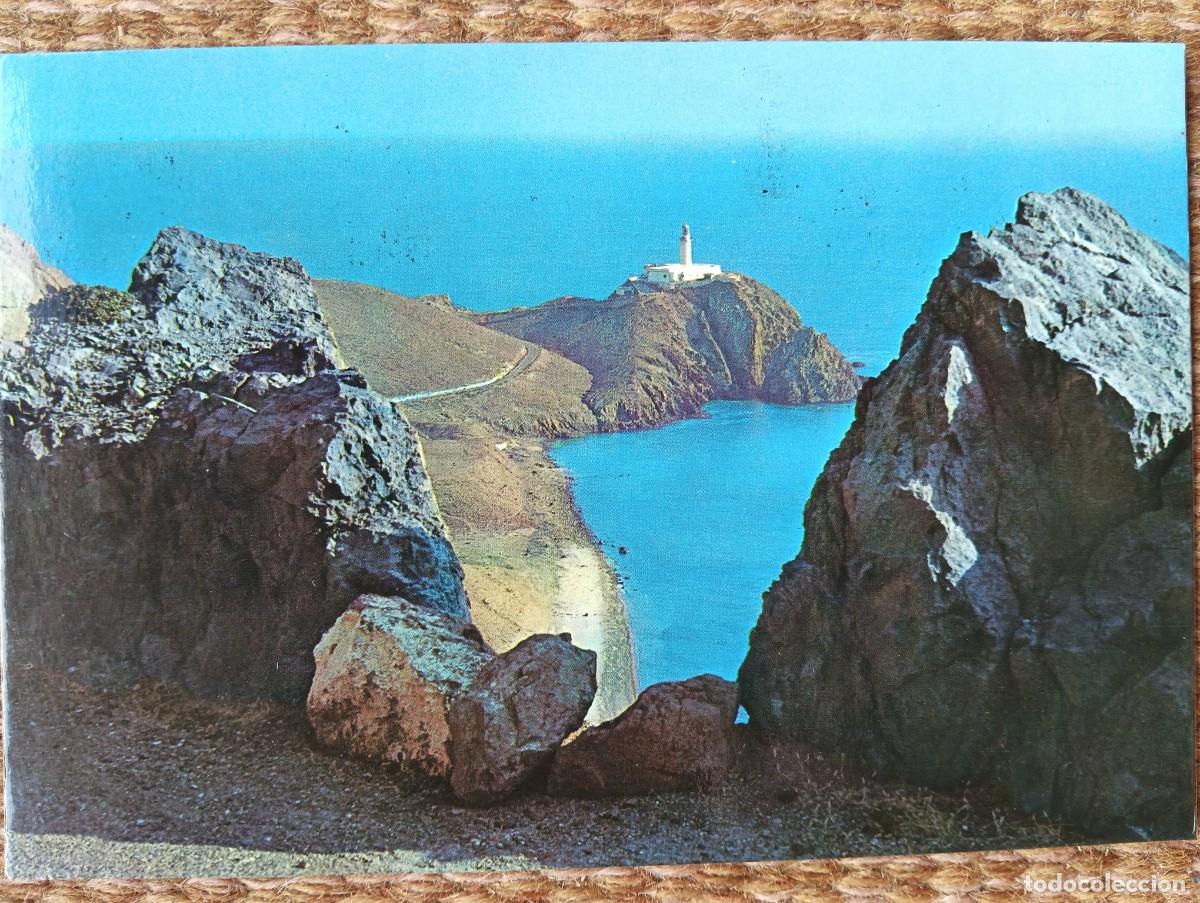 Postales: ALMERIA - FARO DE CABO DE GATA - ED. UNIVEN