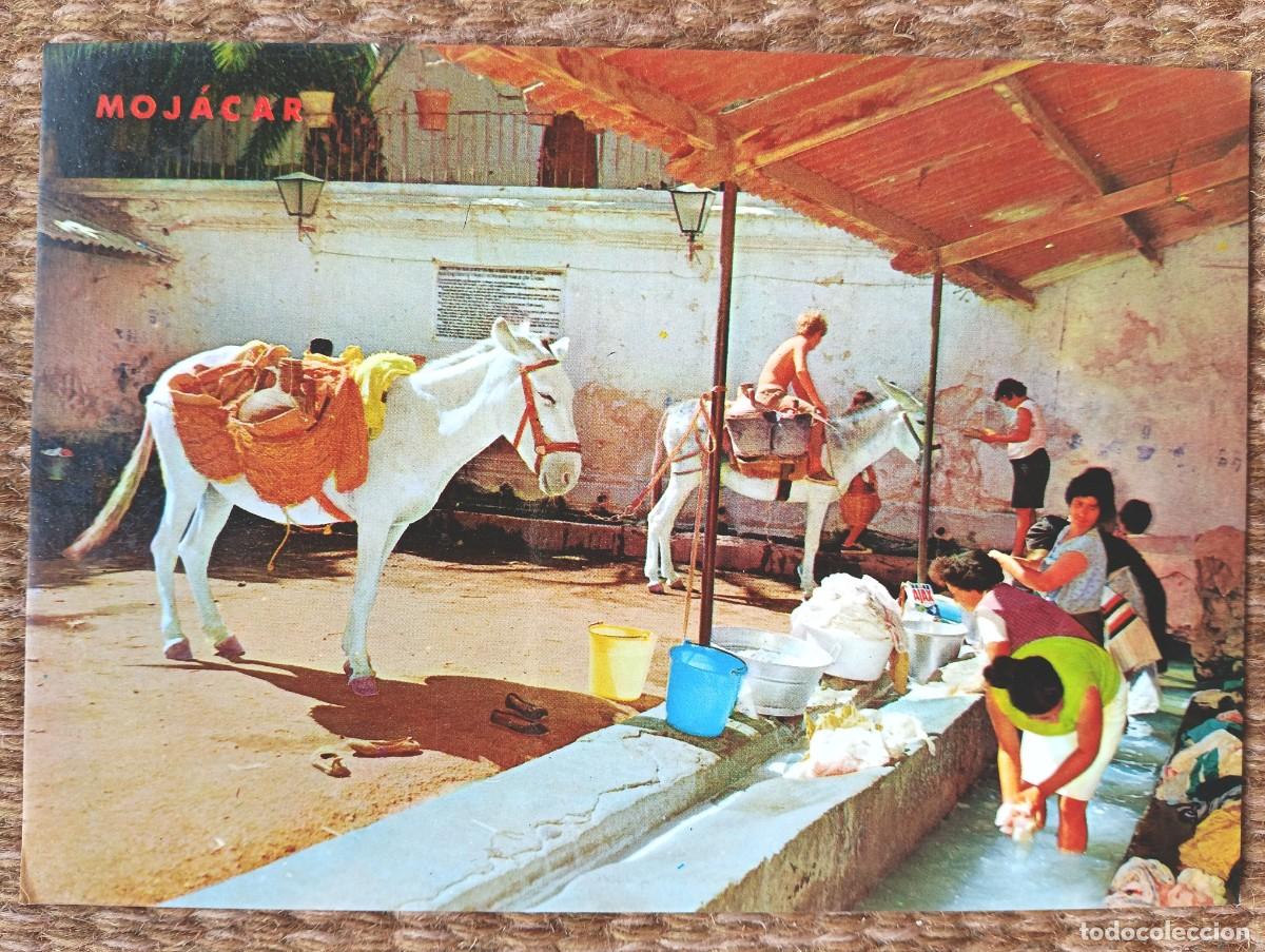 Postales: MOJACAR - ALMERIA - LAVANDERIA TIPICA - ED. ESTABLECIMIENTOS FLORES BARAZA