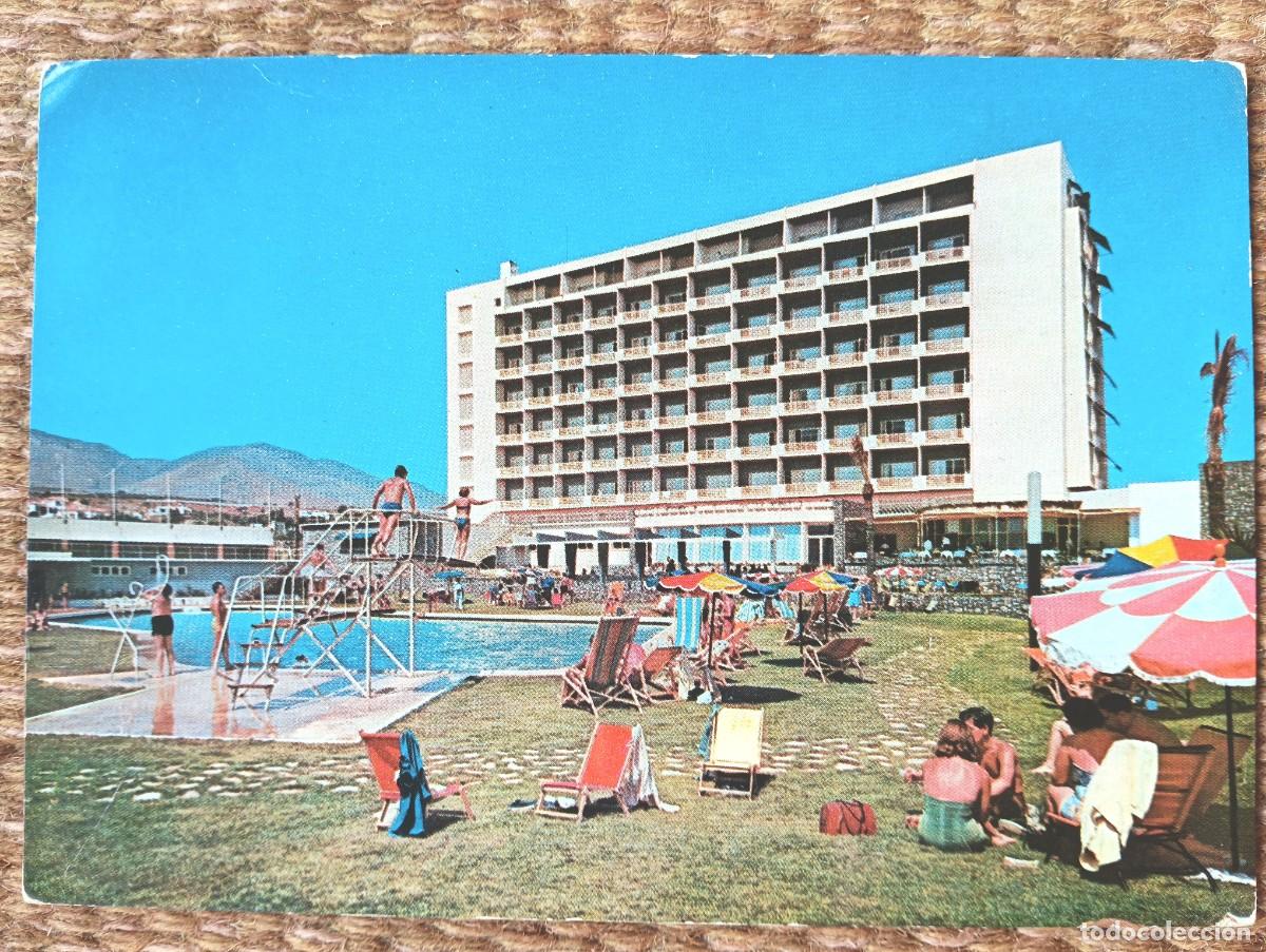 Postales: TORREMOLINOS - MALAGA - HOTEL PEZ ESPADA - ED. DOMINGUEZ