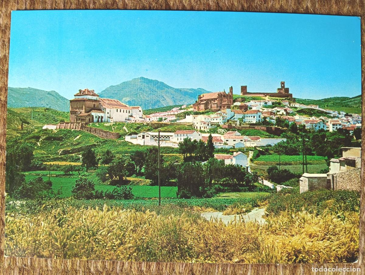 Postales: ANTEQUERA - MALAGA - barrio de la moraleda y CASTILLO ARABE - ED. valdivieso