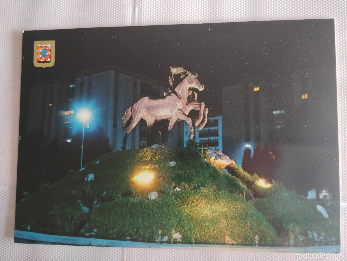 Postales: n&ordm; 75, Jerez de la Frontera, Monumento al Caballo, Postales Escudo de Oro, Ediciones FISA, Barcelona