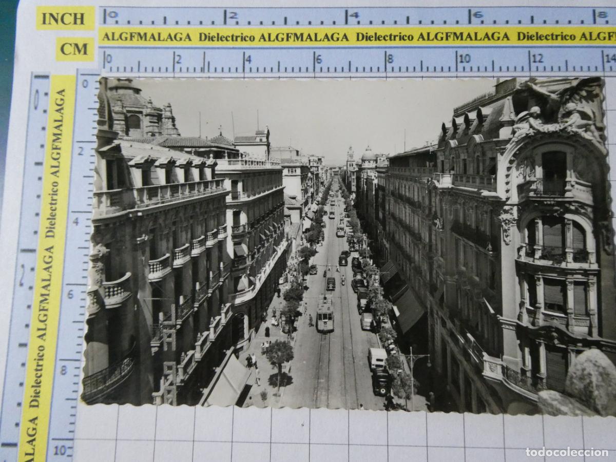 Postales: POSTAL DE GRANADA. A&Ntilde;OS 30 50. GRAN V&Iacute;A DE COL&Oacute;N 385 ARRIBAS. 979