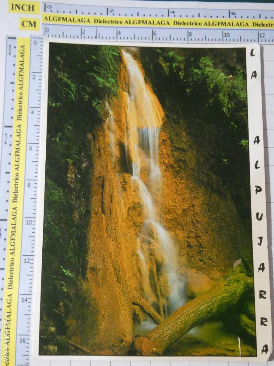 Postkarten: POSTAL DE GRANADA. ALPUJARRAS. CHORRER&Oacute;N DE P&Oacute;RTUGOS. ALP09. 299