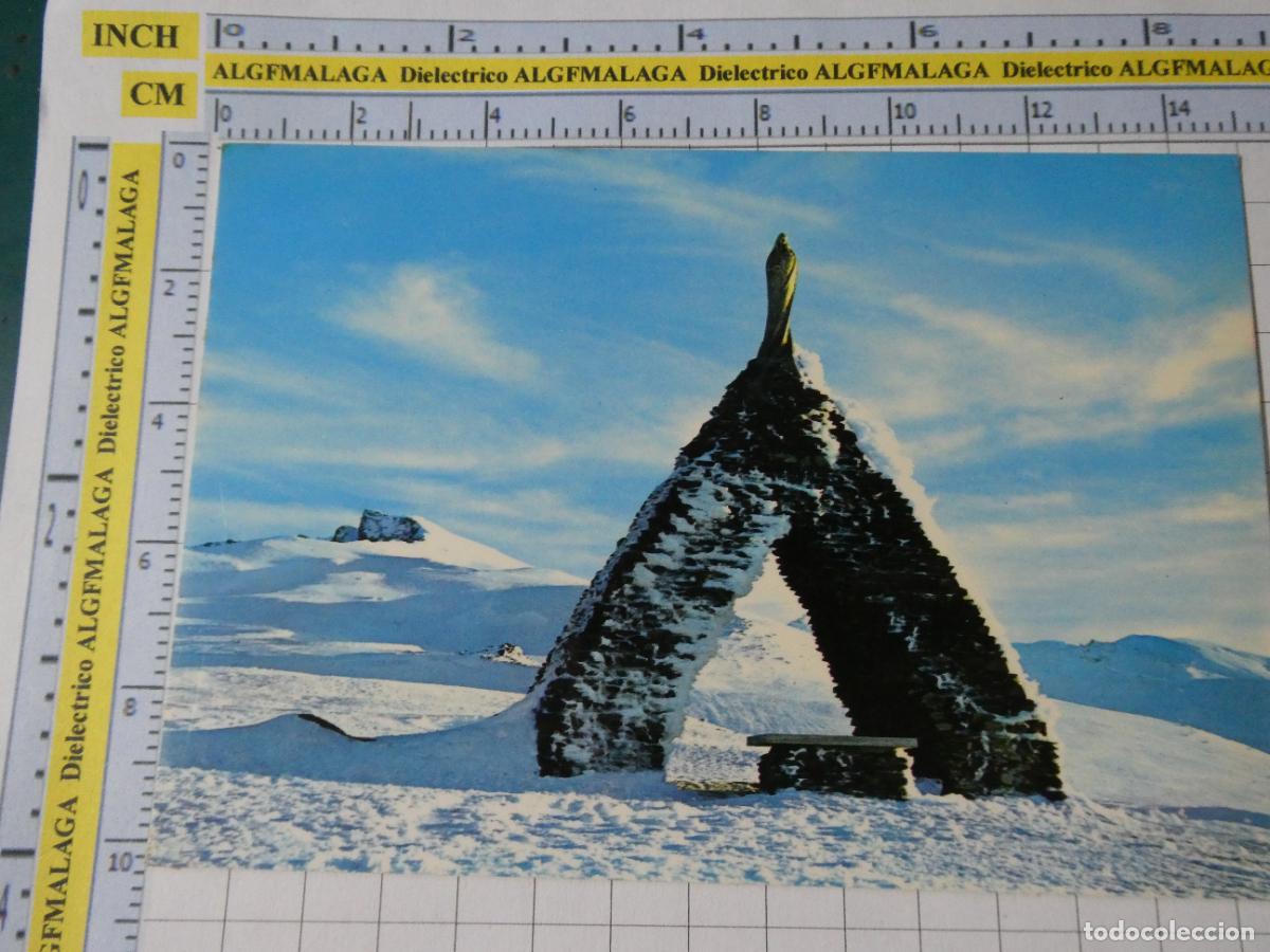 Postales: POSTAL DE GRANADA. A&Ntilde;O 1969 SIERRA NEVADA. NUESTRA SE&Ntilde;ORA DE LAS NIEVES 1357 BEASCOA. 304