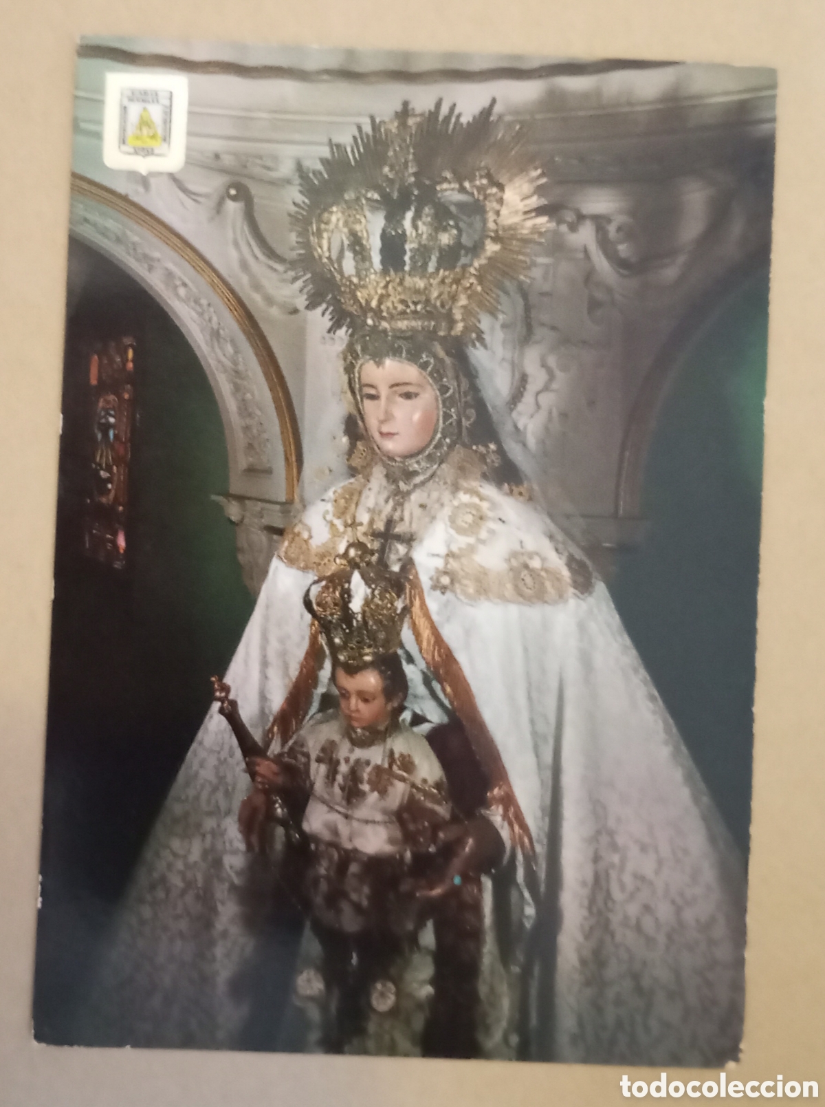 Postales: Postal Virgen del Rosario.C&aacute;diz